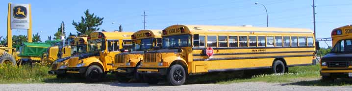Iron Range International 3800 Bluebird Conventional 686 school bus